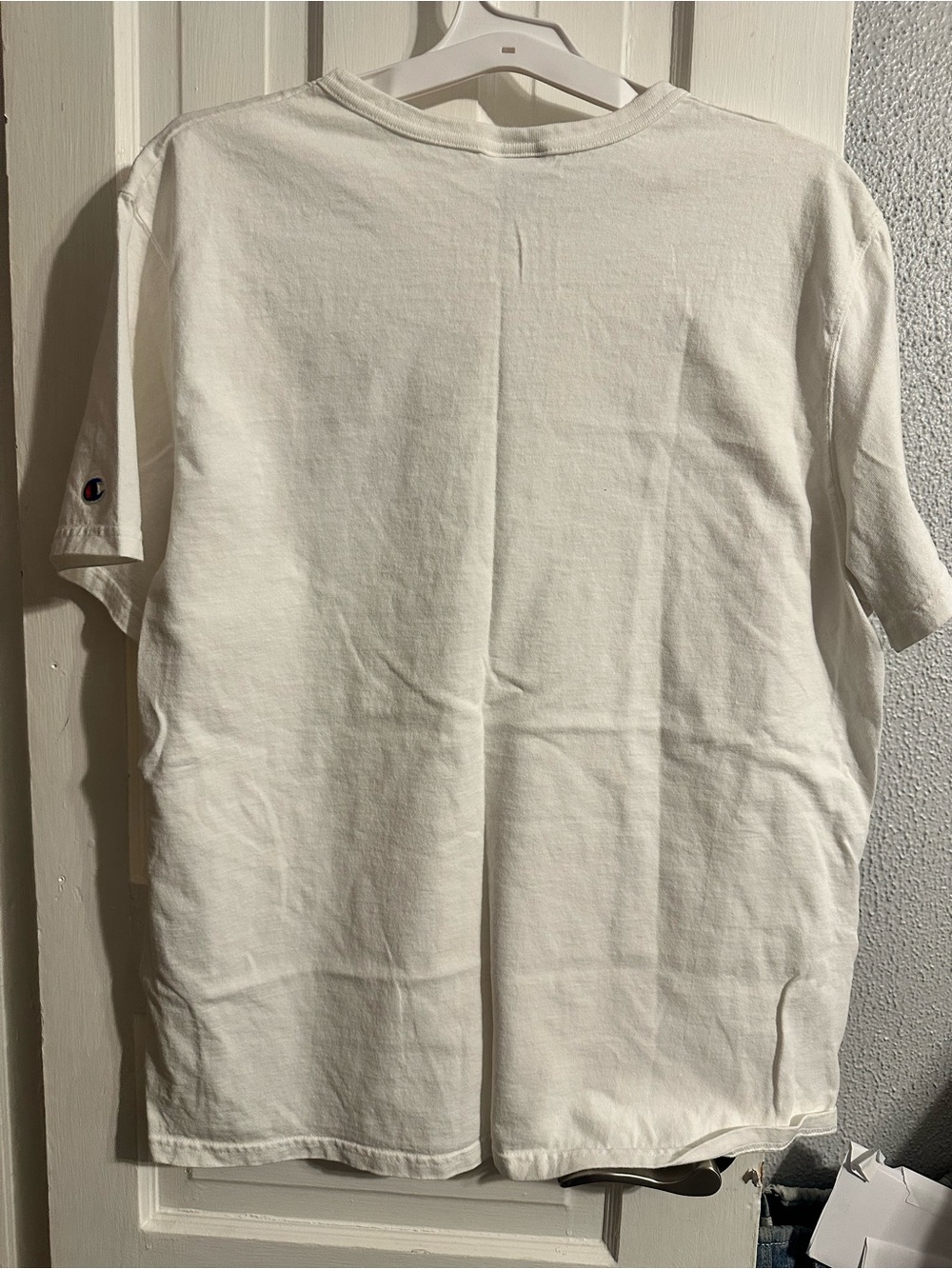 Champion Cream Pink Donut colab Short-Sleeve Tee - Picture 3 of 6